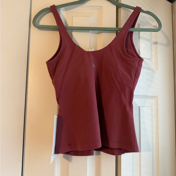 Lululemon Align Waist Length Tank in size 4 - NWT, Mulled Wine - Picture 4 of 5